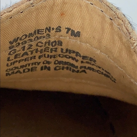 Sperry Top - Sider Sz 7M Leather Cheetah Print EUC - Picture 4 of 6